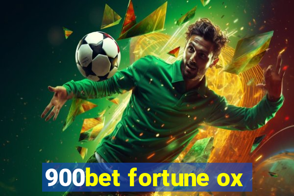 900bet fortune ox